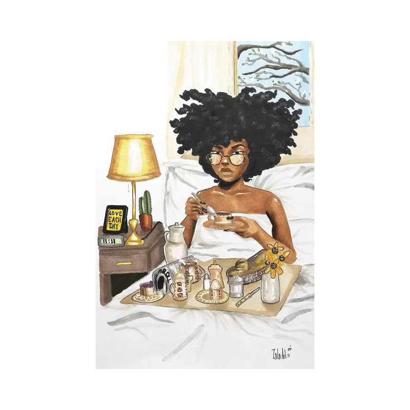 An Ode To Nina - Print on Canvas, 66.04 cm H x 45.72 cm W x 1.91 cm D, Wrapped Canvas