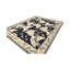 Tapis bleu marine et ivoire de haute qualité noué à la main-62390078