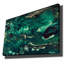 Superbe peinture décorative sur toile, 27,6 po x 39,4 po | 100% toile avec une épaisseur de 2,8 mm, encadrée en bois de pin à 100% (épaisseur: 0,87 pouce) | Vert élégant, crème, or et noir | Art mural parfait pour la décoration intérieure