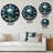 Vortex Symphony - Storms Wall Clock-586098277