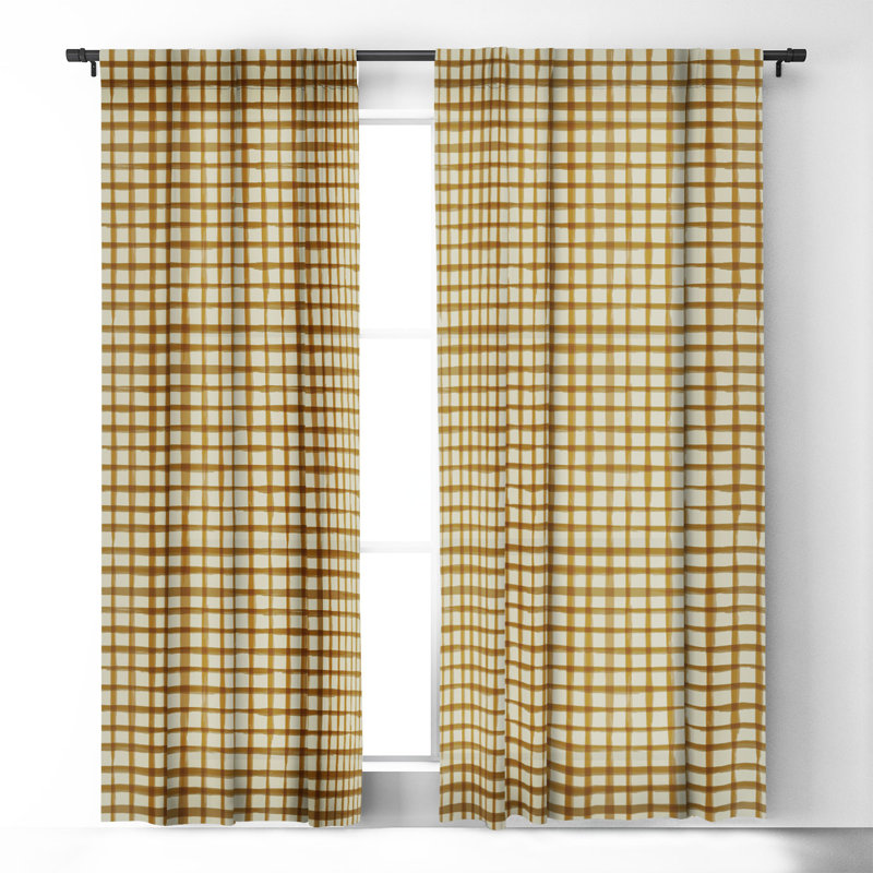 Avenie Cottage Garden Ix 1pc Blackout Window Curtain Panel, 50" W x 96" L