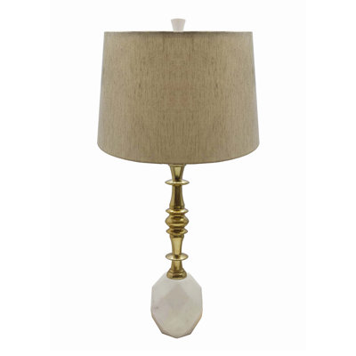 Lampe de table crème 8,3 po Oatley