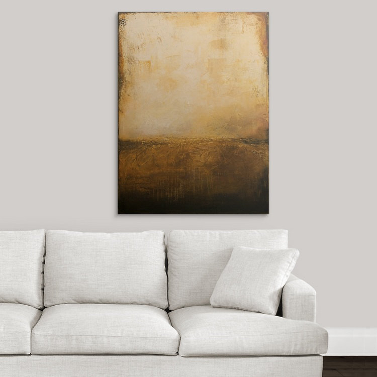 «Golden Fortune» par Frisco, impression, H 24 po x l 18 po x P 1,5 po, Toile
