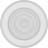 Standard Grayson Bullseye Rosette with Beveled Edge-40410918