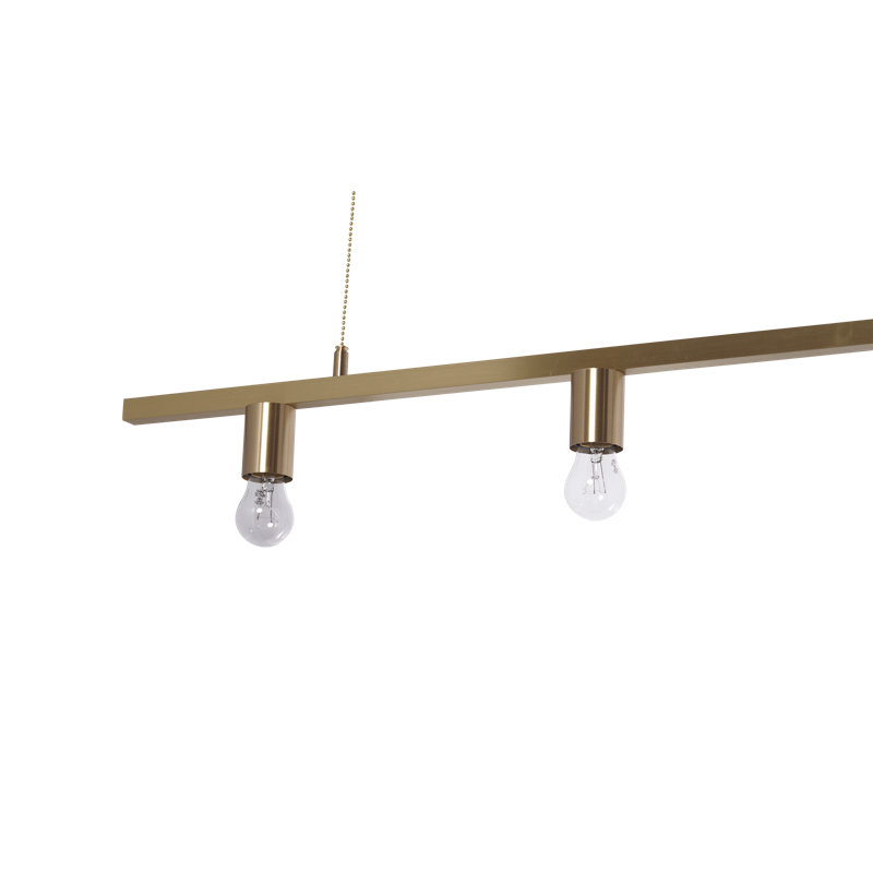 4 - Light Brass Kitchen Island Pendant