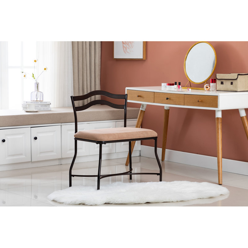 Tabouret d'appoint en métal Amelianna