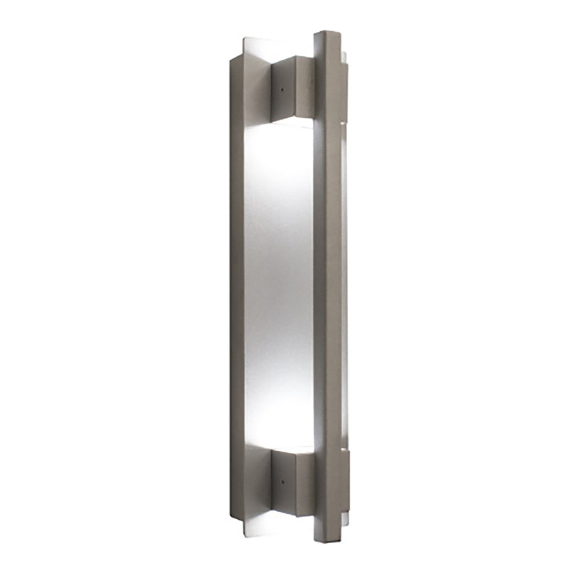 Liebgard Aluminium LED Flush Mounted Sconce, 3000, Silver