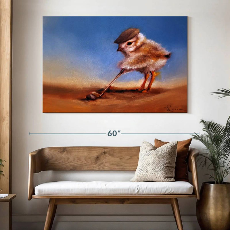 Birdie Shot, 34" H x 51" W