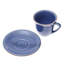 Novica Sublime Simplicity  Ceramic Cup And Saucer Set (Pair)