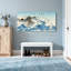 Nautical & Beach Wave Mountains Birds Sky Water Art Print-1544457935