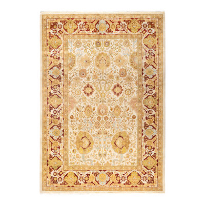 Classic One-of-a-Kind 6' 1" X 9' 0" Hand Knotted Area Rug