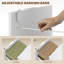 HOMCOM Mobile File Cabinet Wheels 2 Drawer-1172339611