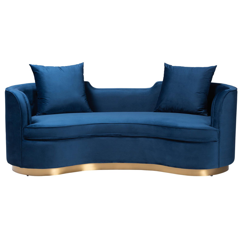 89'' Velvet Sofa