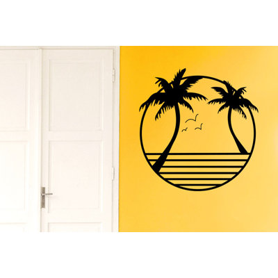 Nautical & Beach Non-Wall Damaging Wall Decal