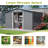 Metal Storage Shed Foundation Kit Included