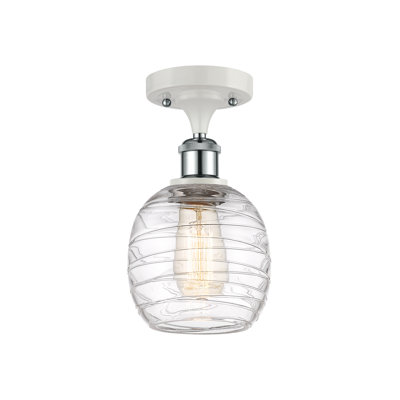 Plafonnier semi-encastré 6 lumières Carlucci