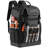 Tool Backpack 56 Pockets Splash-Resistant Jobsite Backpack For Electrician
