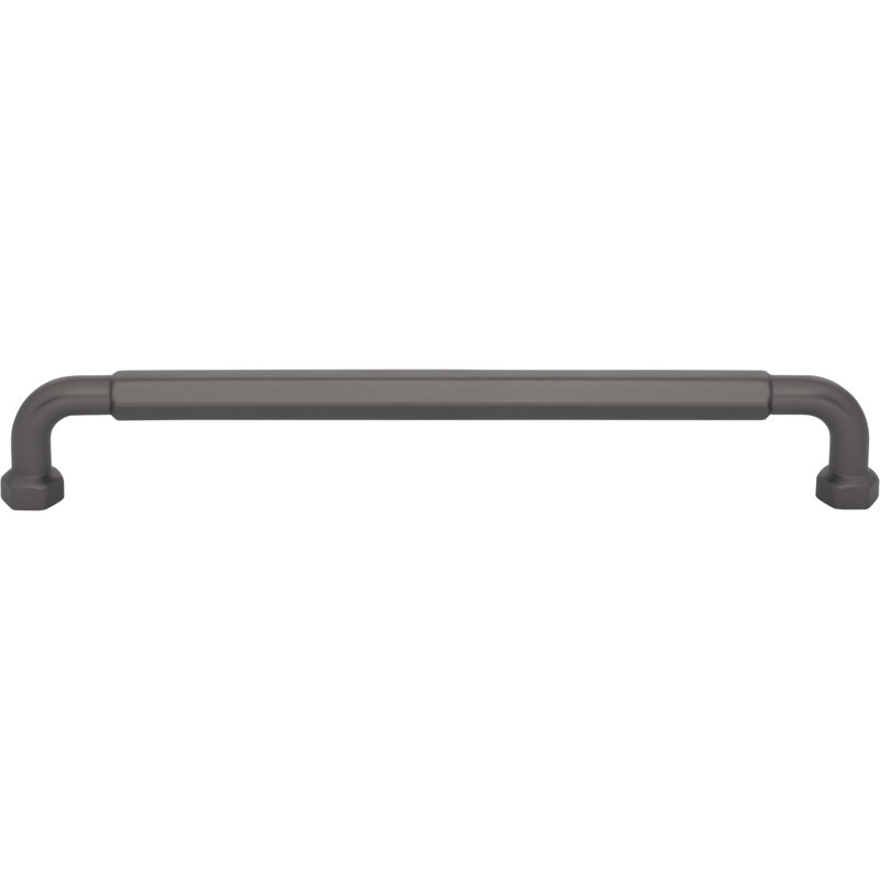 Dustin Bar Pull, Ash Gray, 7 9/16" Center To Center