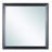 Primo 36"L x 36"H Mirror, Black-2094338529