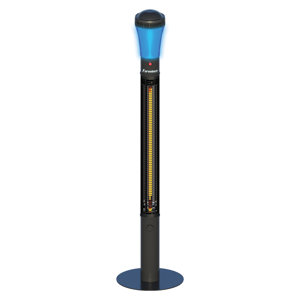 Farenheit 68" Infrared LED Tower Heater w/ Cover, Lights, & Speaker