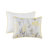 Yellow Seersucker 5-Piece Full/Queen Comforter Set with Throw Pillows-520177714