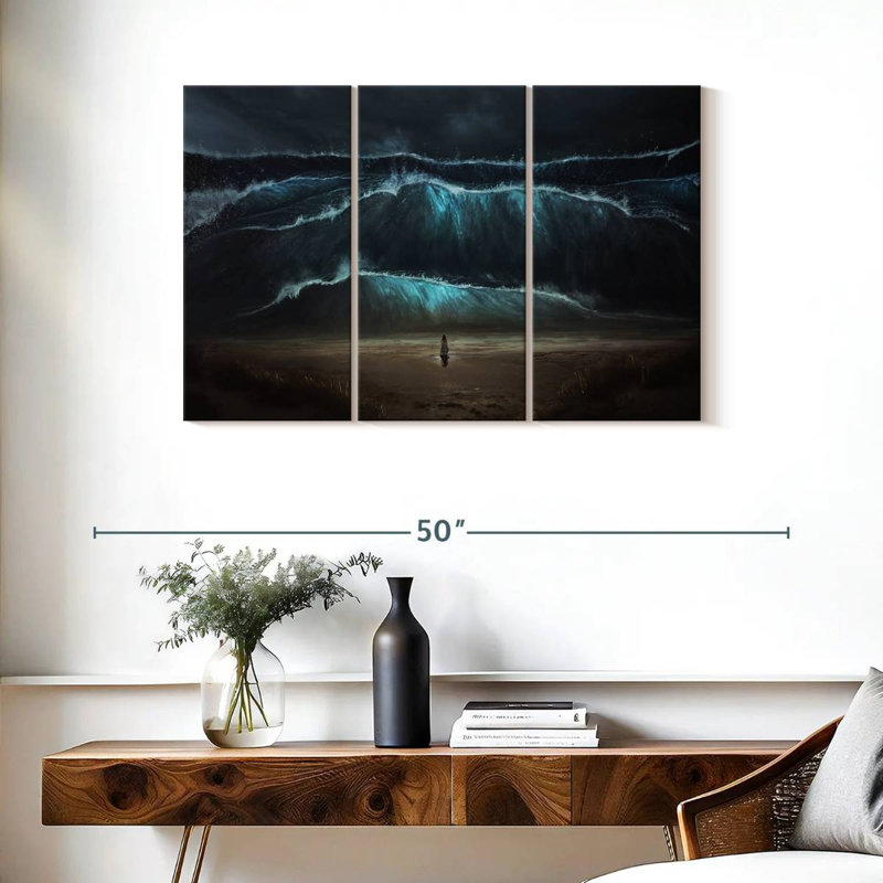 Gillard Tidal Wave, 24" H x 38" W