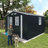Outdoor Storage Shed, 8X8  Protective Film, Four Daylight Windows Lockable Doors,A Practical And Thoughtful Gift-123924686-123924685