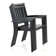 Alyah 4 - Person Metal Patio Dining Set with Square Table