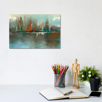 In View 1 Piece Wrapped Canvas Painting