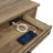 Alperen Writing Desk with Power Outlet