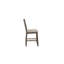 Tabourets de comptoir Ladderback gris rustique avec des sièges rembourrés invitants, de 2 sièges gris tendance,