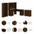 Shelonda 4 Piece Computer Desk Office Set-1854894894