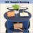 Blue 360 Rotating Shoe Cabinet 7 Layers-1000407356