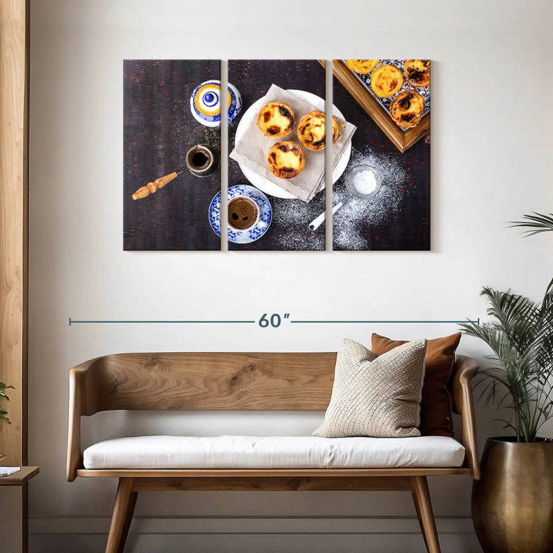 Yarlin Pastel De Nata Dessert, 28" H x 45" W