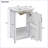 Modern Small Bathroom Vanity Cabinet With Ceramic Sink-102684995