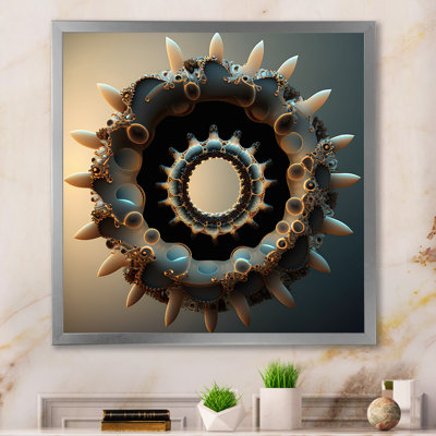 3D Fractal UniverseI sur impression sur toile
