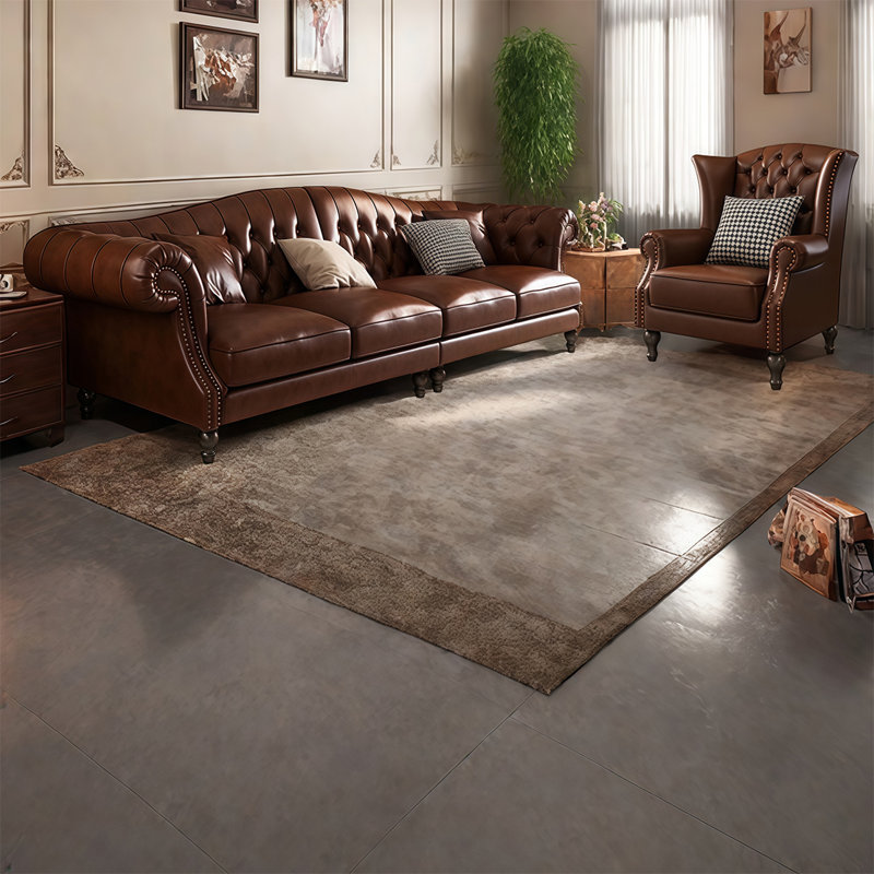 Retro American straight - row sofa