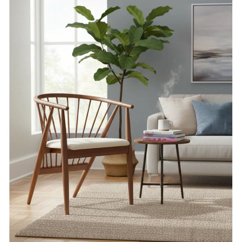 Chaise en bois massif Karlo