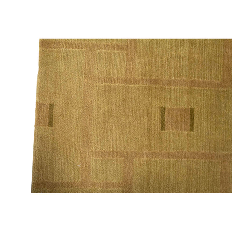 Hand-Knotted High-Quality Gold Area Rug