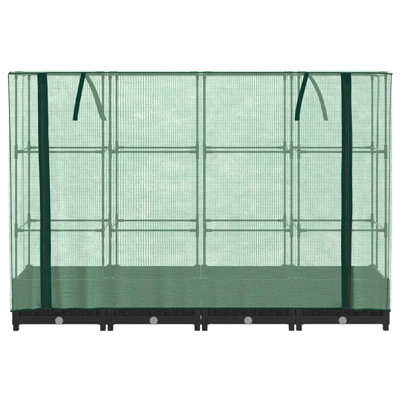 Cesiro Raised Garden Bed, Black