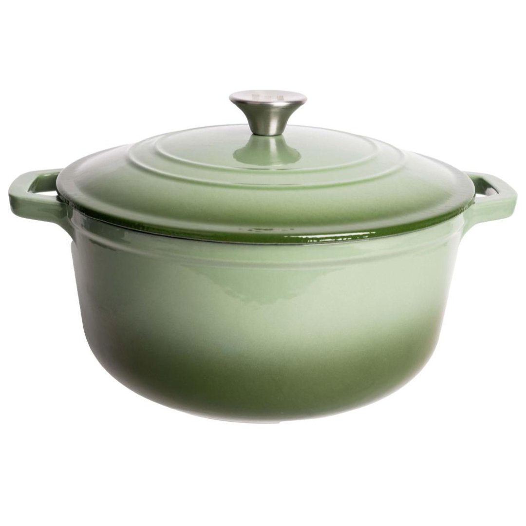 Lexi Home Enameled Cast Iron Round Dutch Oven & Reviews | Wayfair