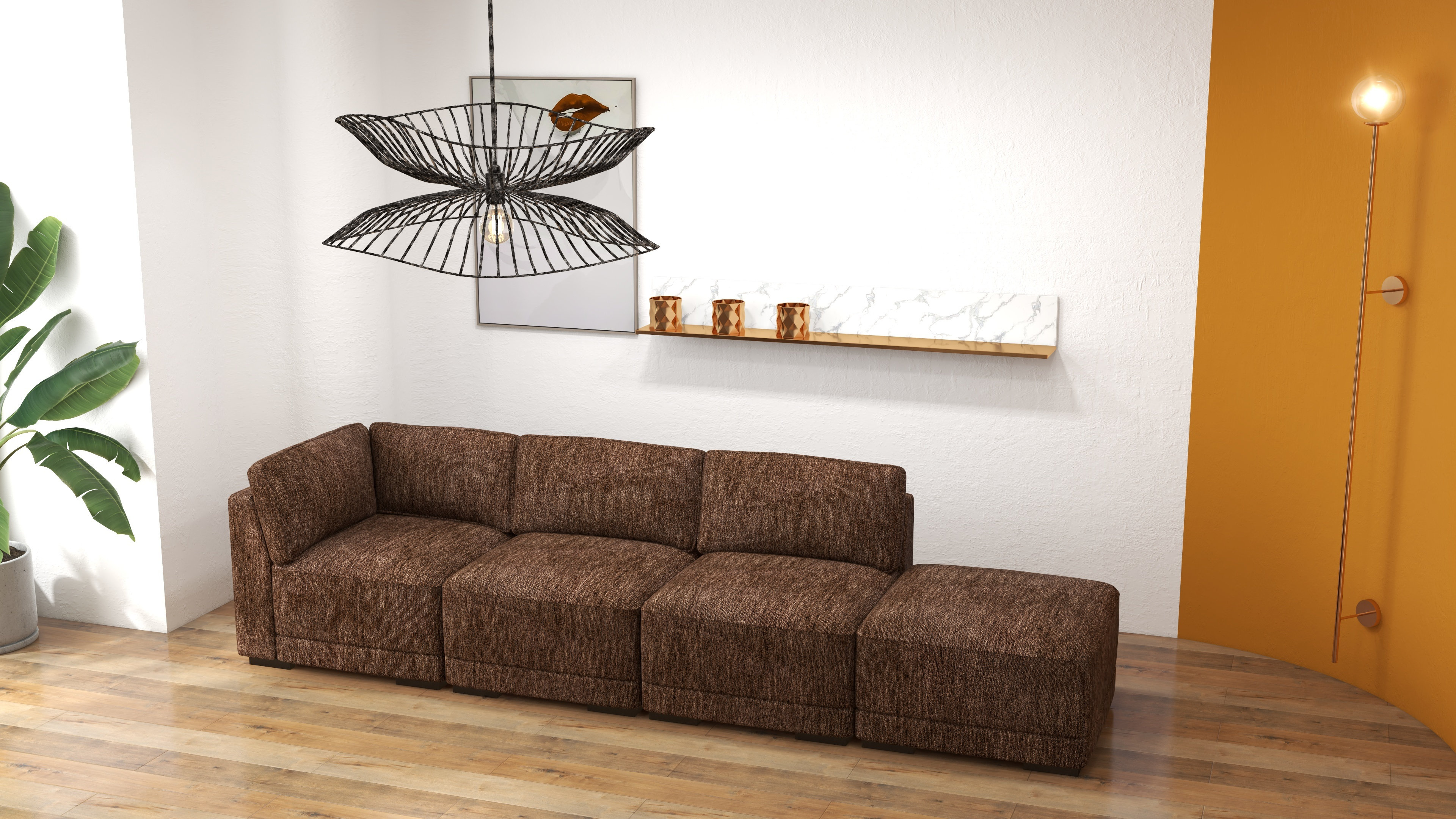 Sofa set discount with 2 chairs