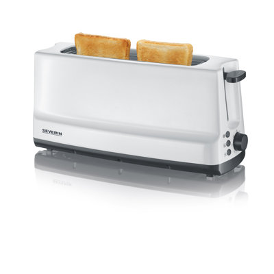 Automatik-Langschlitz Toaster AT 2232, 800 W, mit Brotscheibenzentrierung, Röstaufsätz
