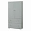 Large armoire de rangement pour salle de bain, armoire de rangement autoportante avec deux tiroirs et tablette réglable, panneau de fibres à densité moyenne avec finition peinte