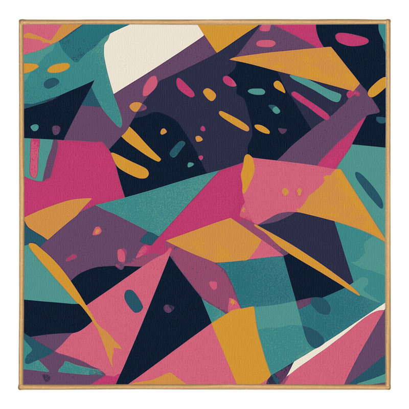 Kinetic Fields Rug, Square 3'