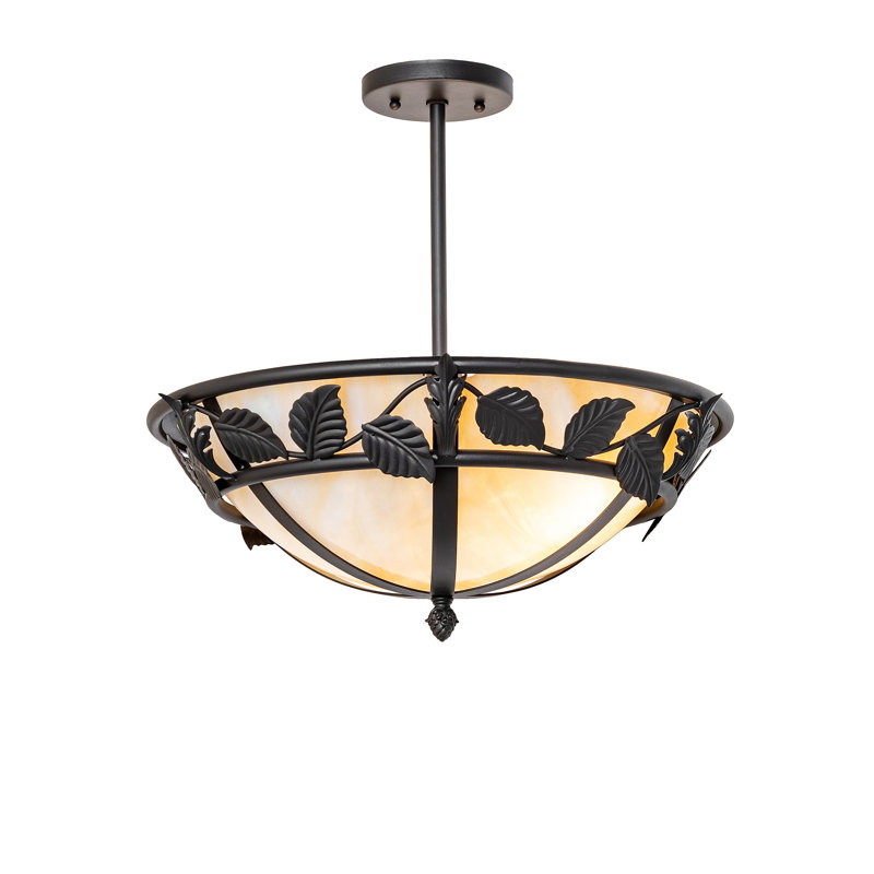 2 - Light Semi Flush Mount