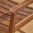 Xavier 6 - Person Acacia Wood Patio Dining Set with Rectangular Table