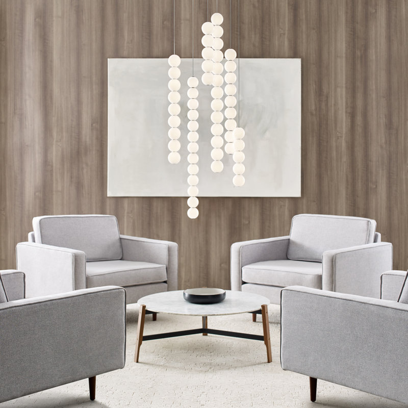 Orbet 9 - Light LED Pendant, Polished Nickel