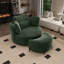 Fauteuil demi-tonneau pivotant l 50 po avec repose-pieds-1785868558