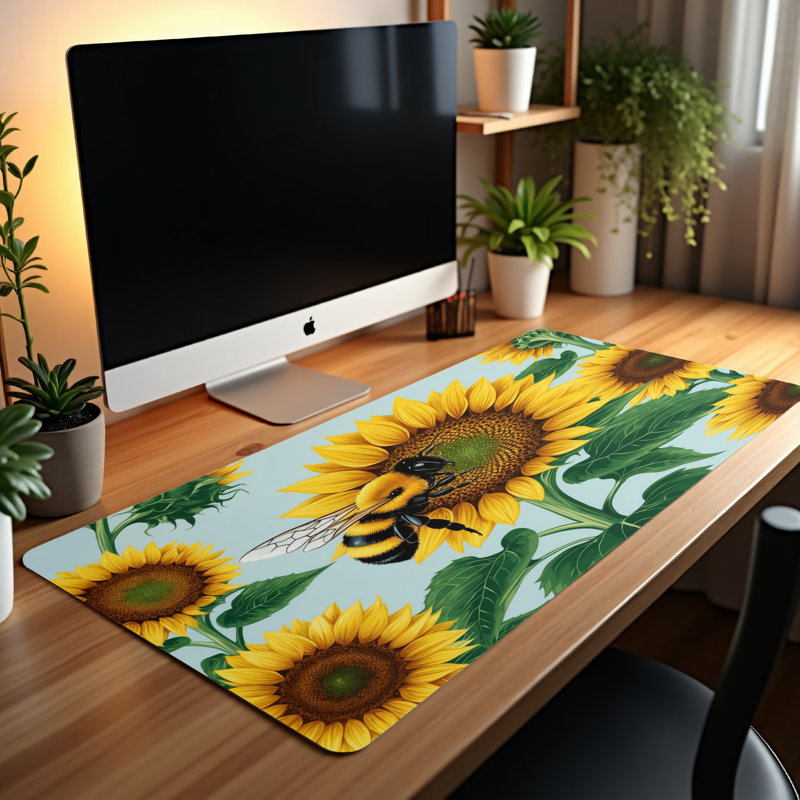 Polyester Desk Pad, 23.6x13.8